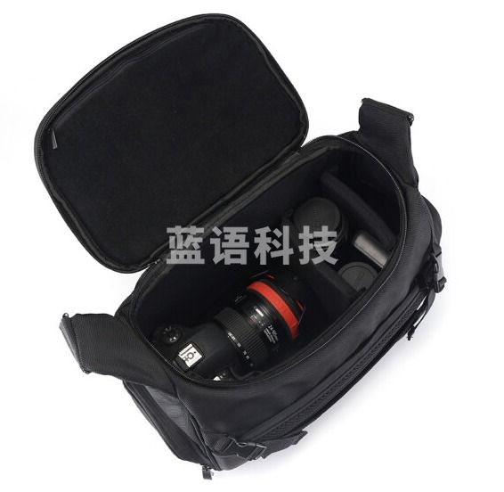 沃尔夫冈包使用于索尼微单相机包 松下单电相机包 JVC运动相机 单肩包背包 斜跨包 防雨休闲户外 小型摄像机包 适用索尼PXW-Z90摄像机