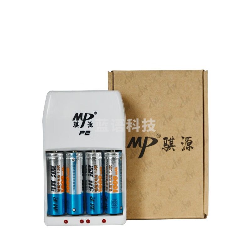 良测 充电电池5号 五号AA电池充电器套装