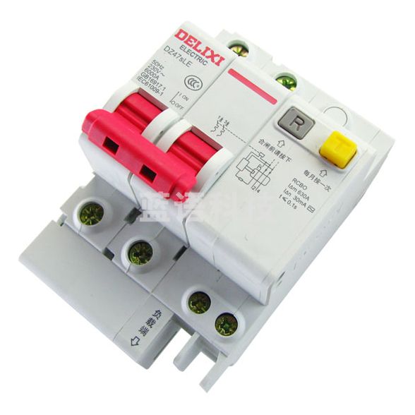 德力西 DZ47SLE-2P C型 40A (拼装) 漏电保护断路器