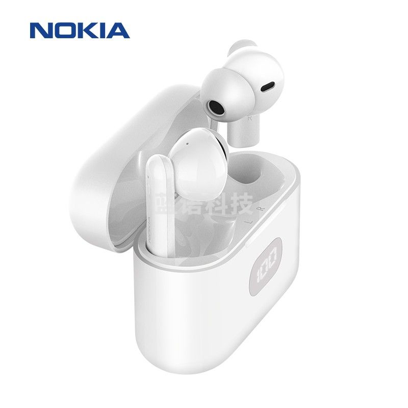 诺基亚（NOKIA）  E3102  真无线蓝牙耳机迷你半入耳式音乐耳机运动跑步蓝牙5.1节奏白