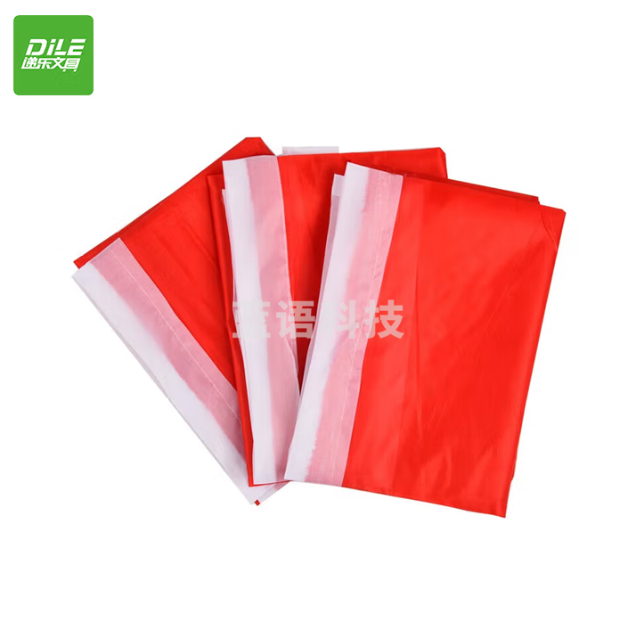 递乐 60*90cm 50面 小号红色刀旗活动彩旗摇旗红旗帜 5324