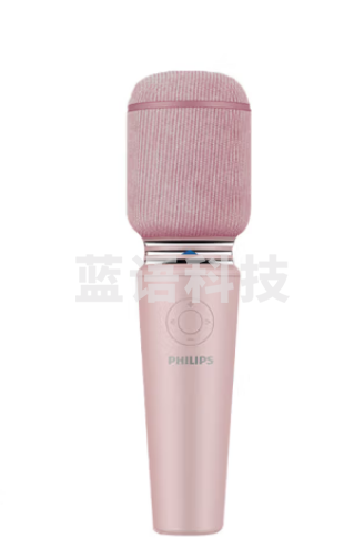 飞利浦（PHILIPS）DLM3002U升级款无线蓝牙音响音箱外放麦克风 玫瑰金