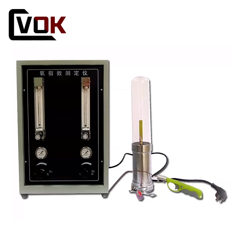 西瓦卡JF-3数显全自动氧指数测定仪塑料橡胶纤维燃烧耗氧量阻燃测试仪 HC-2指针式氧指数