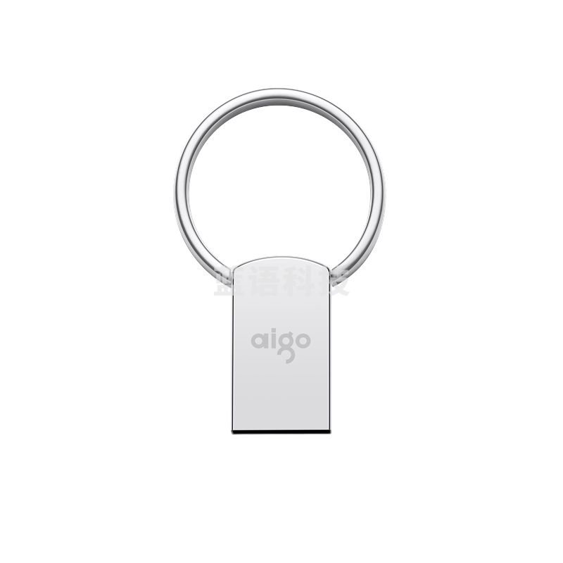 爱国者（aigo）16GB USB2.0 U盘 U269 银色 金属U盘