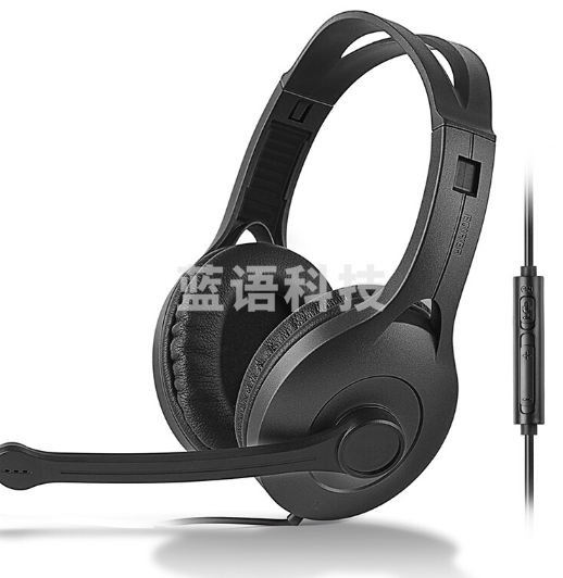 漫步者K800 头戴式耳机耳麦 黑色