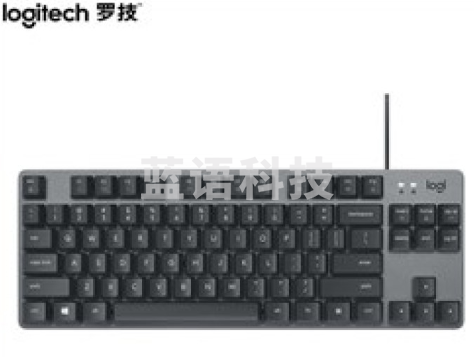 罗技（Logitech） K835 游戏办公键盘 TTC轴 红轴