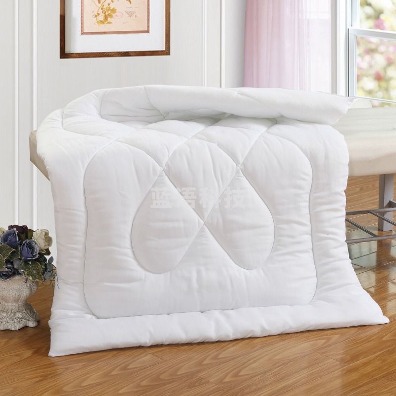 酒店宾馆公寓专用被芯 羽丝绒超柔被芯 1.2米床白色被子