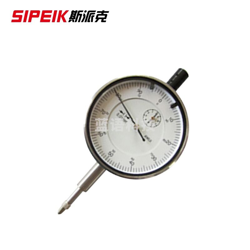 斯派克指针百/千分表机械式百分表0-3/5/10mm百分表0-1mm千分表 指针百分表0-3mm