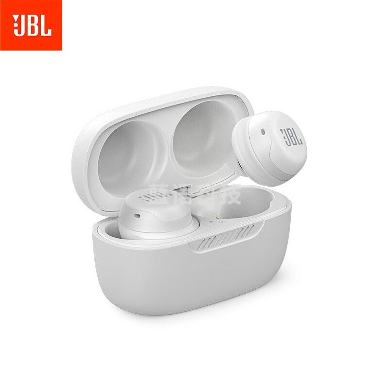 JBL LIVE FREE NC 真无线主动降噪蓝牙智能耳机 入耳式运动耳机 手机音乐双耳立体声 苹果安卓手机耳机 白色