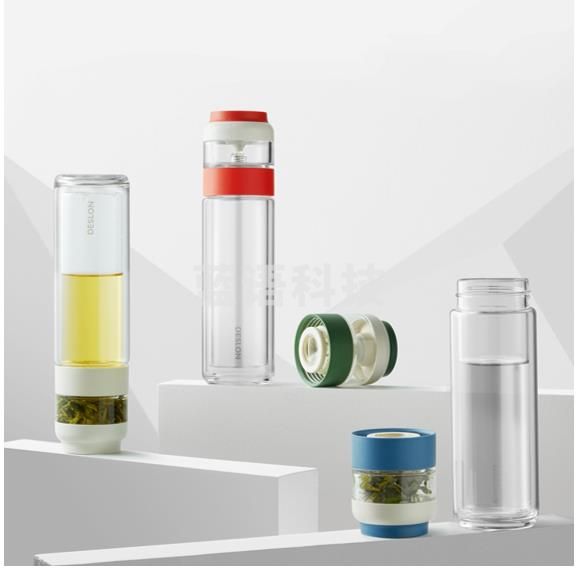 德世朗（Deslon）DQYB-300 清扬玻璃泡茶杯 颜色请备注