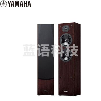 雅马哈（Yamaha）NS-F51 音响 音箱 家庭影院 电视音响 落地影院 客厅影院 HIFI 二分频3单元 进口 胡桃木色