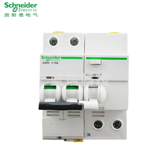 施耐德 IC65N 2P 16A+N 空气开关 漏电保护 短路过载保护