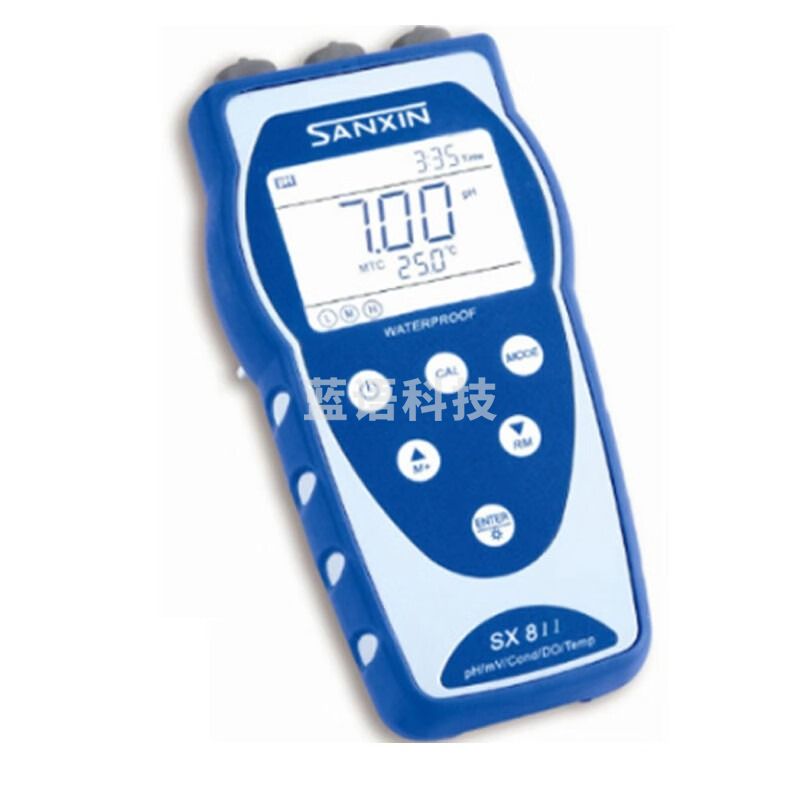 上海三信SX813电导率测试仪便携式单参数电导仪/TDS/盐度/电阻率定制 SX813