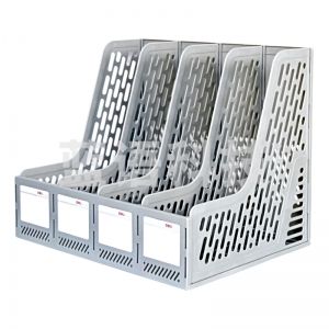 得力（deli） 9846 优质耐用四联文件框/文件栏