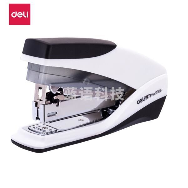 得力(deli)  省力型订书机 适配24/6(12#)及26/6订书钉-0368