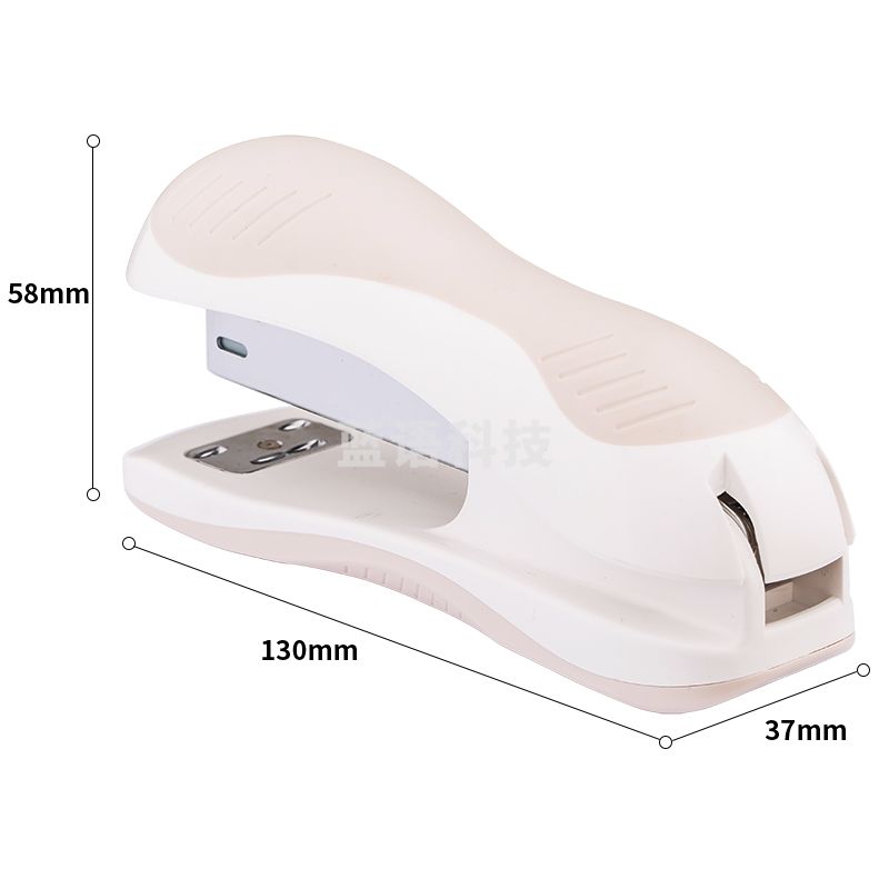 得力0327订书机(白灰)