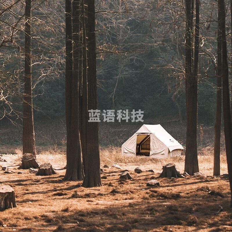 NatureHike挪客亘6.3充气帐篷户外野营露营加厚棉布2-3人帐篷