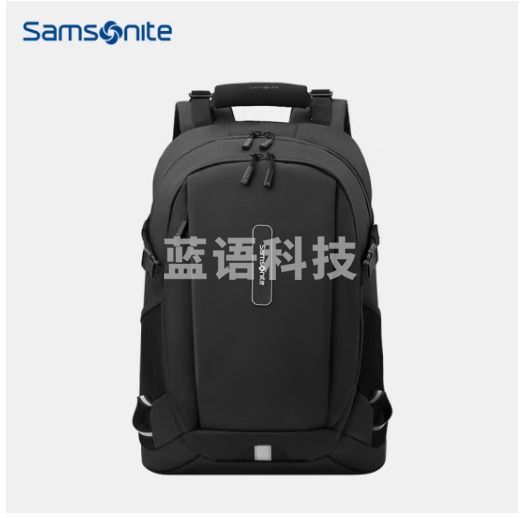 新秀丽（Samsonite）双肩包电脑包男士防水旅行包笔记本电脑包15.6英寸BP4*003黑色