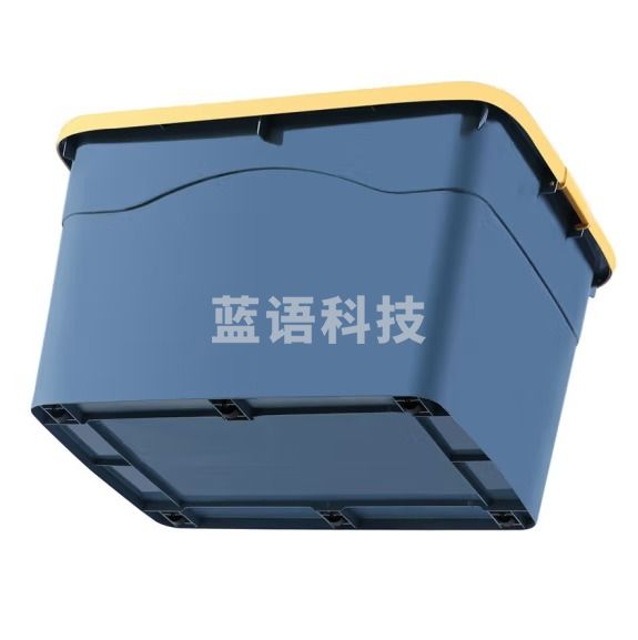 凡高 105升收纳箱储物箱 整理箱61.5 *46.5 *36.5cm 蓝色