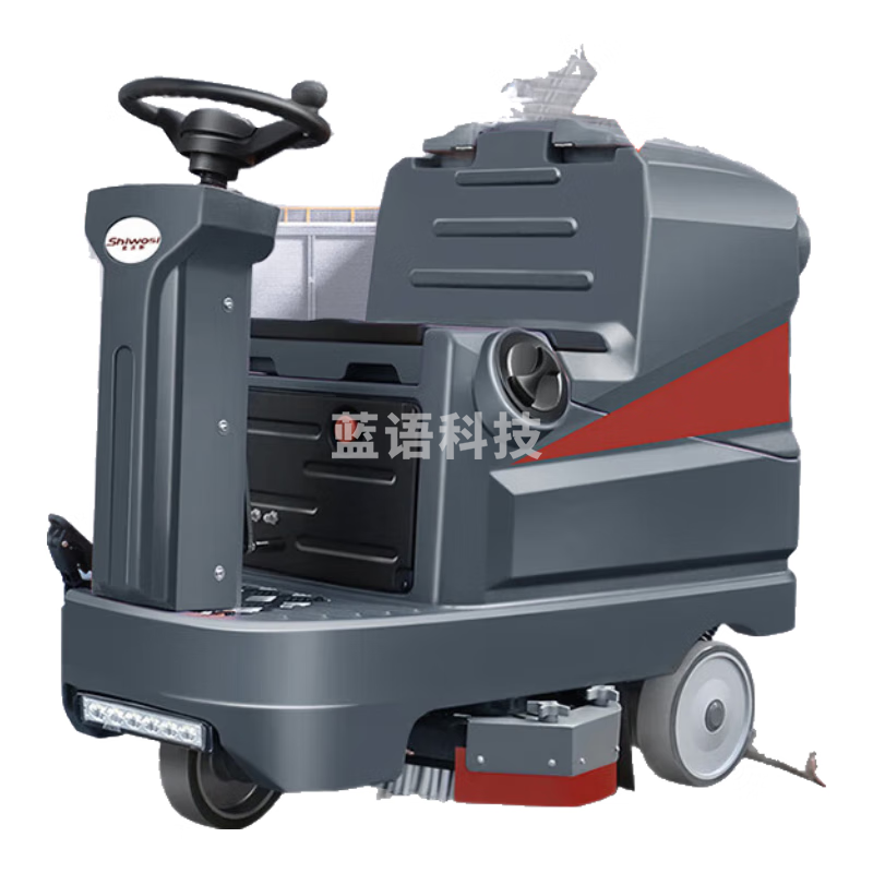 史沃斯（Shiwosi）TX7驾驶式洗地机商用工业工厂车库车间电动多功能洗拖吸一体清洁洗地车超市物业大型拖地机