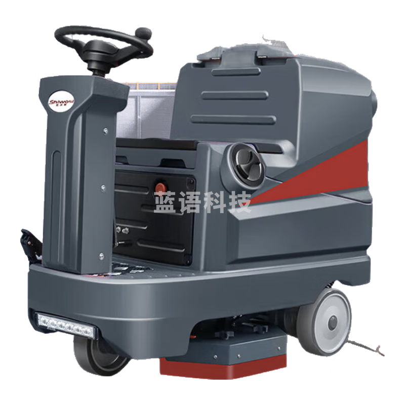 史沃斯（Shiwosi）TX6驾驶式洗地机商用 工业车间电动拖地机车库超市用地面保洁车