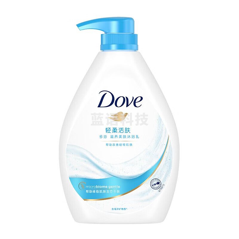 多芬（Dove）滋养美肤沐浴乳720g轻柔活肤海洋矿物质美肌益生元樱花甜香乳木果香草丰盈宠肤沐浴露