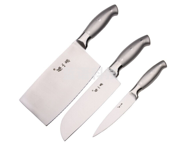 张小泉 不锈钢刀具套装 套刀 菜刀三件套装S80290100