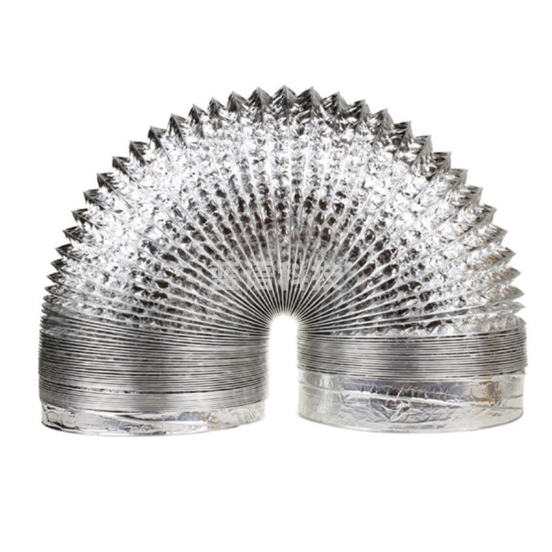 巨联（JULIAN）铝箔伸缩通风管 油烟机管子抽油烟机排气管 排烟管波纹管加厚150*1.5米