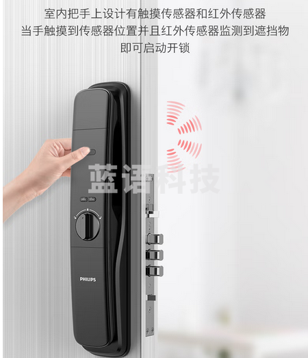 飞利浦（PHILIPS）飞利浦（PHILIPS） 人脸识别锁智能锁 电子锁 DDL702 曜石黑
