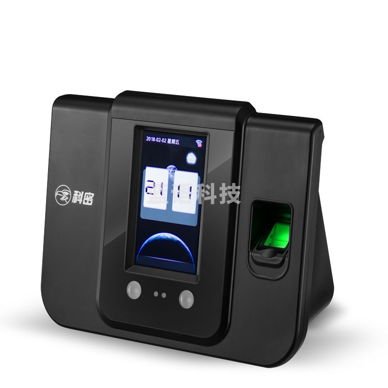 科密 SF-400  面部指纹考勤机打卡机 人脸_指纹_密码三合一识别 1000人脸 10000指纹