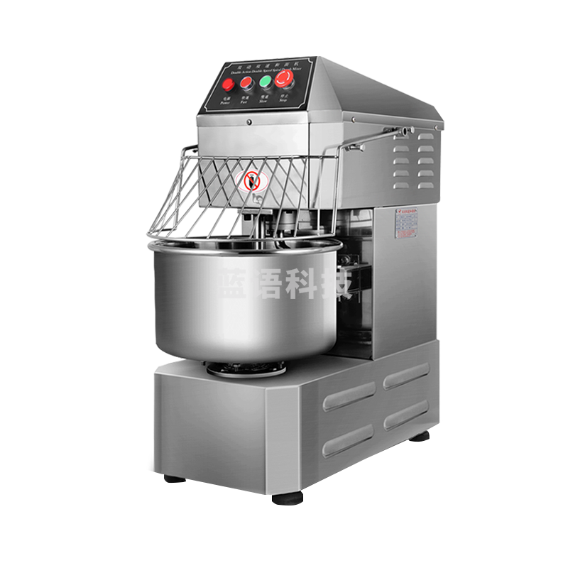 艾士奇 AISHIQI 商用和面机 双动双速揉面机大型全自动 不锈钢多功能食堂用大容量搅拌机 YF-SD80