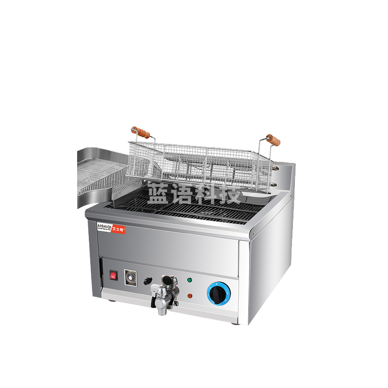 艾士奇（AISHIQI）电炸炉商用台式电热商用大容量 摆摊油炸锅薯条炸鸡油条机 17L ASQ-200T
