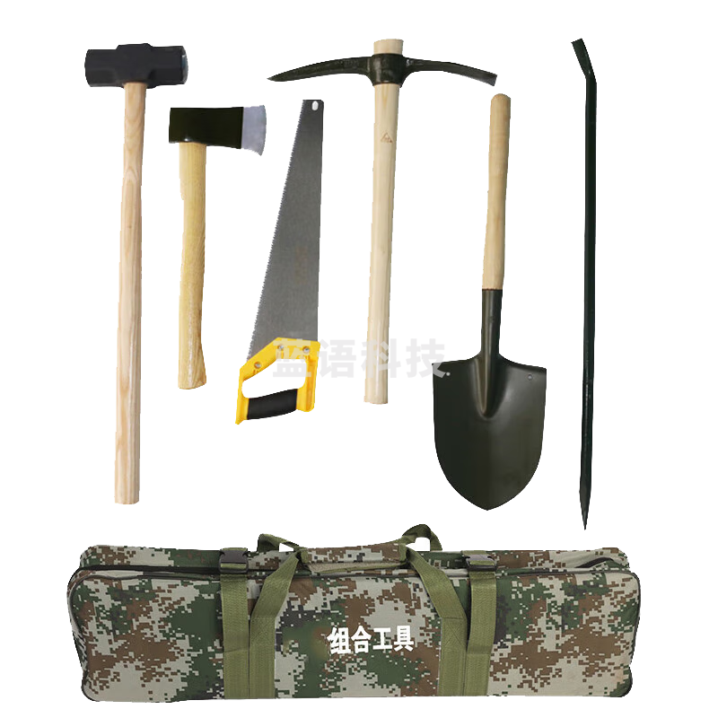 战术国度 单兵工程救援组合工具包六件套 防汛地震应急森林防火消防工程器材6件套
