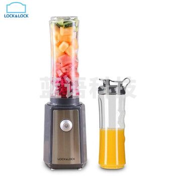 乐扣乐扣（LOCK&LOCK）EJM331 榨汁机便携式迷你原汁机304不锈钢刀头榨果汁机分离多功能料理机易清洗