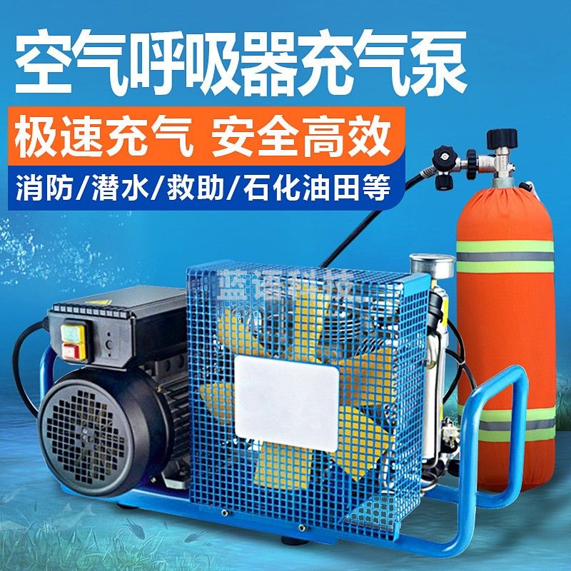 普达 消防救援正压式空气呼吸器充气泵30Mpa高压打气机潜水气瓶  NRX100-IG（燃油发动机)