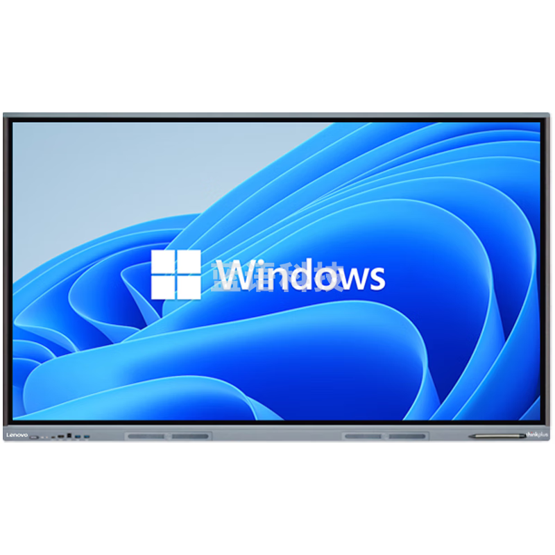 联想（Lenovo） 55英寸触摸查询 一体机windows系统电子白板多点触控大屏显示器DST55 +壁挂 i7 投屏器