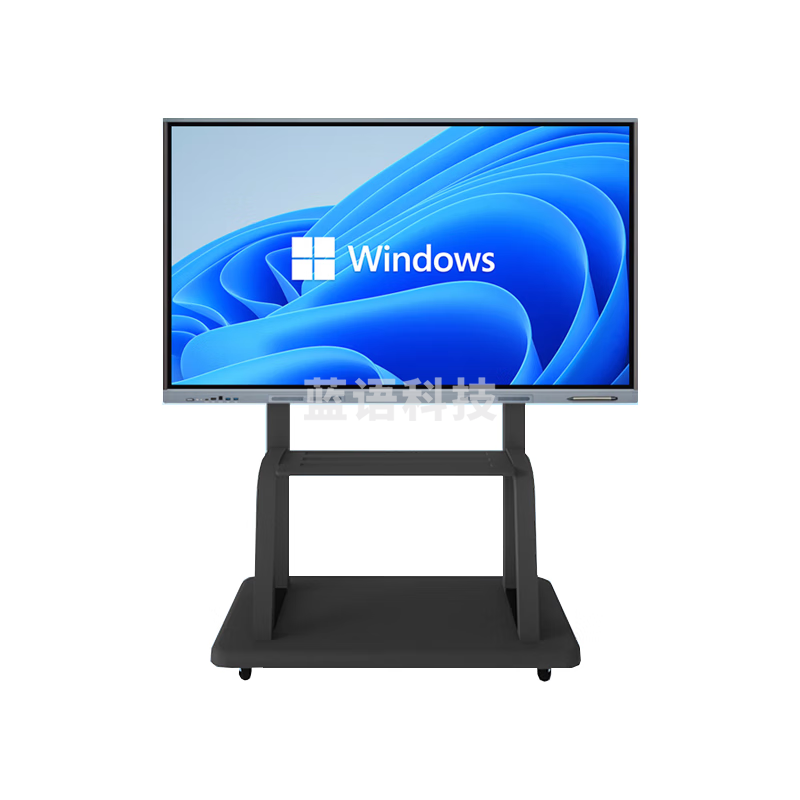 联想（Lenovo） 55英寸触摸查询 一体机windows系统电子白板多点触控大屏显示器DST55 +推车 i5