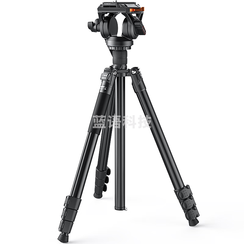 科漫相机三脚架升级快拆液压云台兼容大疆RS3RS4专业摄影摄像三角架一架两用便携支架独脚架KX3939plus