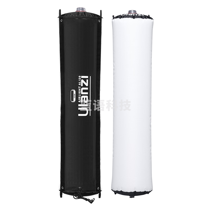 ulanzi优篮子AL120大白120W双色温充气式补光灯双色温气柱灯便携柔光布灯影视摄手持led灯棒直播闪光灯