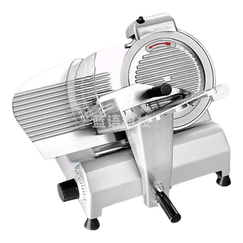 扬子切片机商用刨肉机全自动羊肉卷肥牛卷机多功能绞肉机10吋冻肉款半自动【手动送肉+单电机】