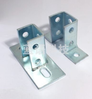 C型钢配件光伏支架立柱固定座