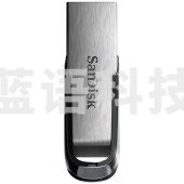 闪迪(SanDisk)32GB USB3.0 U盘 CZ73酷铄 银色 读速150MB/s 金属外壳 内含安全加密软件