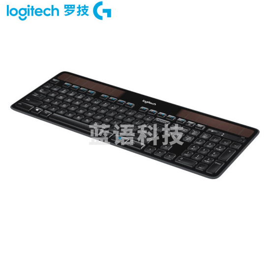 罗技(Logitech) K750无线键盘轻薄办公商务家用 太阳能供电便携全尺寸键盘 货号：ZF