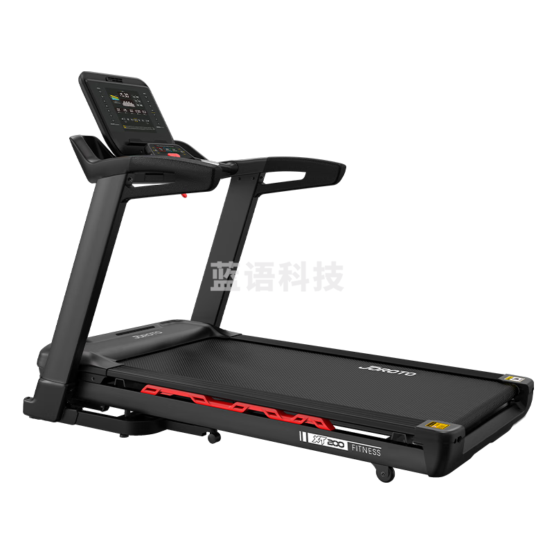 捷瑞特（JOROTO）美国健身房跑步机 全跑台减震专业运动健身器材xt200