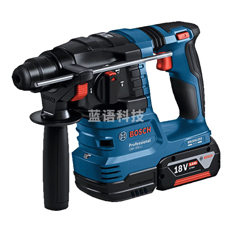 博世（BOSCH）GBH 185-LI 18V锂电无 刷电锤充电式多功能电钻冲击钻 5.0Ah电池*2