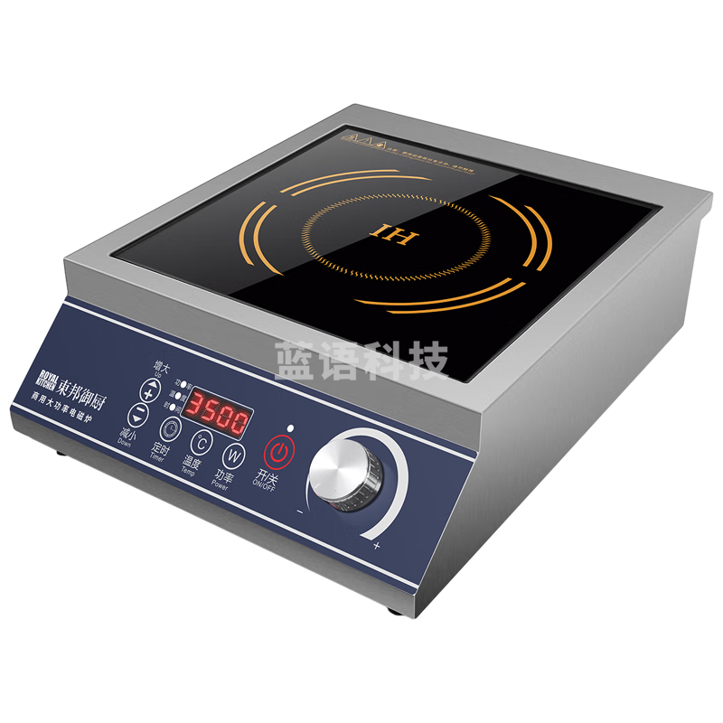 东邦御厨 商用电磁炉大功率3500w平面电磁炉家用定时煲汤炉 酒店食堂饭店高功率大火力电炒炉 DB-TP-35