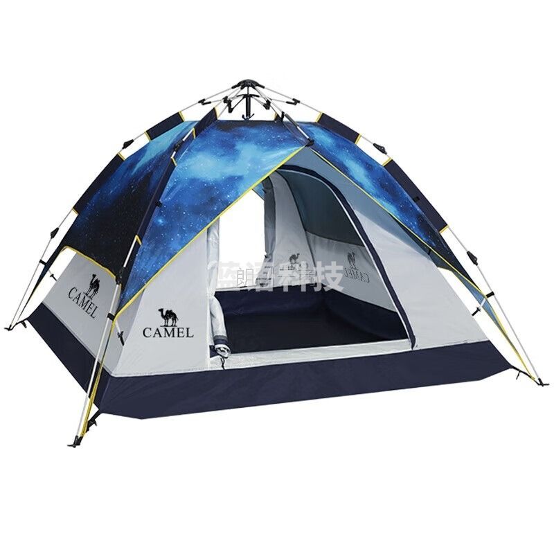 骆驼户外液压帐篷便携式折叠全自动加厚防雨野外露营 A1S3NA108-3星空