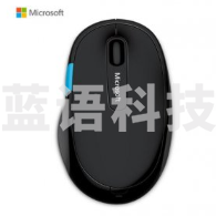 微软 Microsoft Sculpt舒适滑控鼠标(黑色 无线蓝牙连接 纵横滚轮)