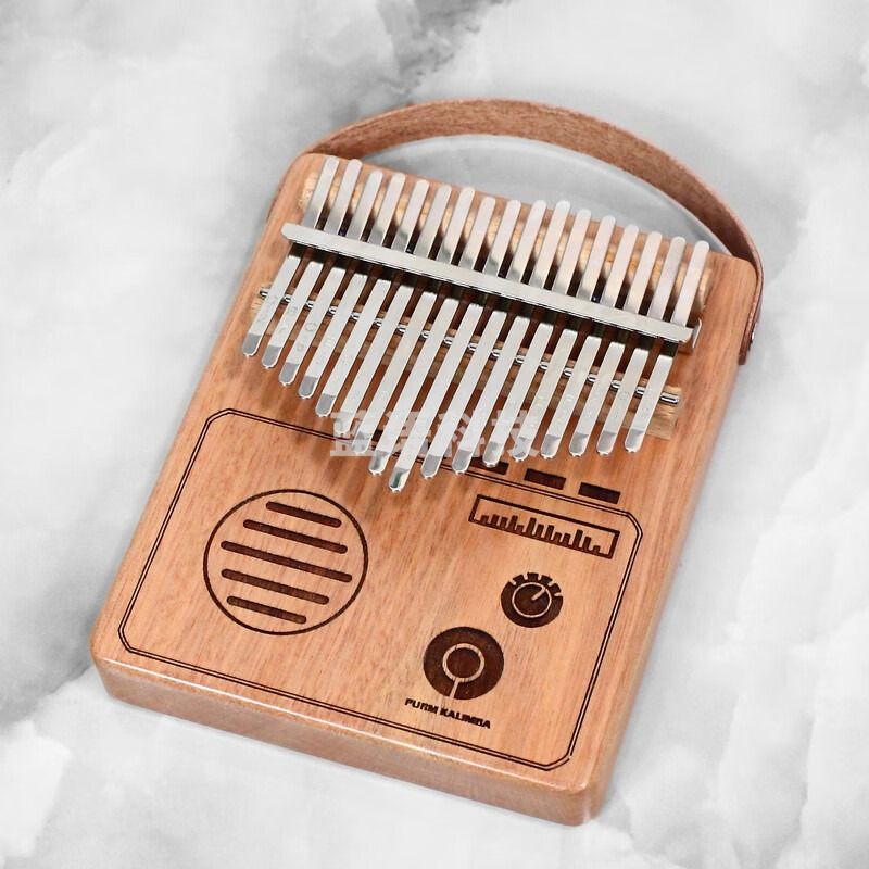 拇指琴卡林巴琴17音手指琴拇指钢琴初学者母指琴姆指琴乐器 17音 板式桃花心