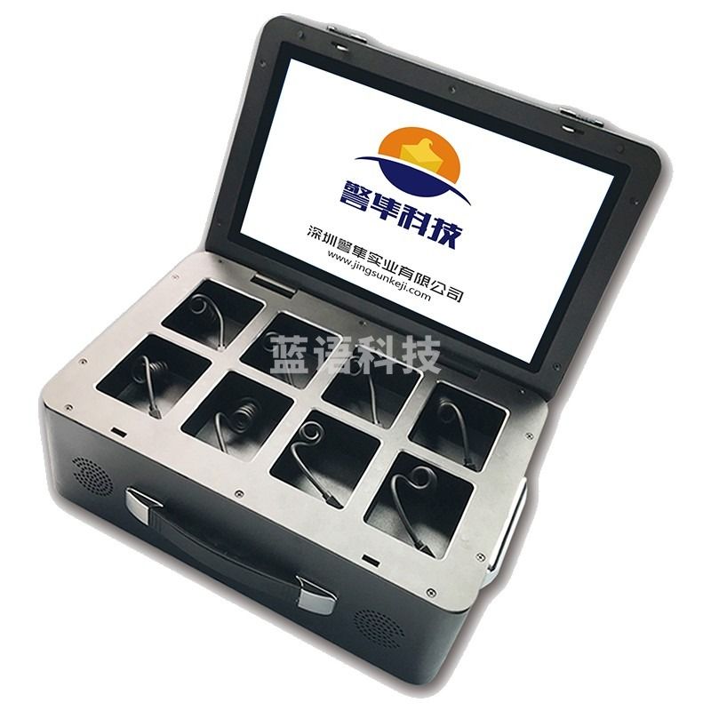 警隼科技现场执法记录仪图像数据自动视频采集站 云储存采集工作站 台式桌面立体采集站 YC-02 16T